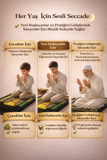 Nurhane™ Sesli Seccade