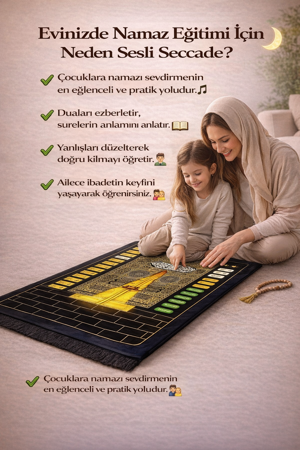 Nurhane™ Sesli Seccade